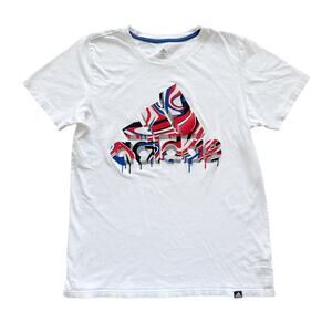 Adidas Graphic Tee Size XL(18-20)